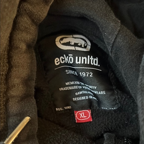 Ecko Unlimited Kids Black and Blue Zip-Up Jacket - Picture 3 of 3
